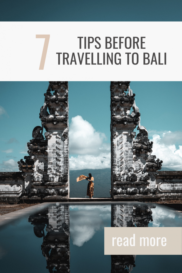 7 Tips Before travelling to Bali -banner