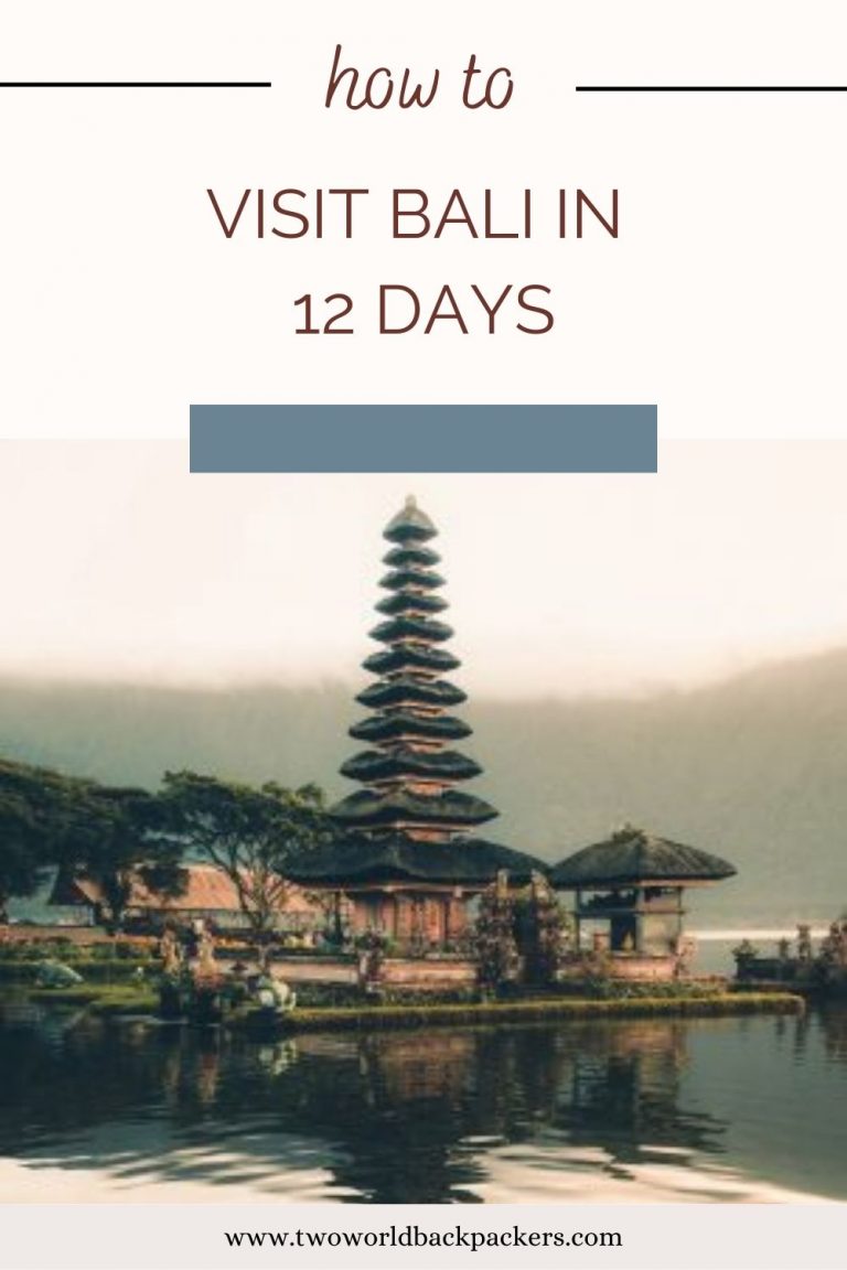 How to visit Bali in 12 days - banner